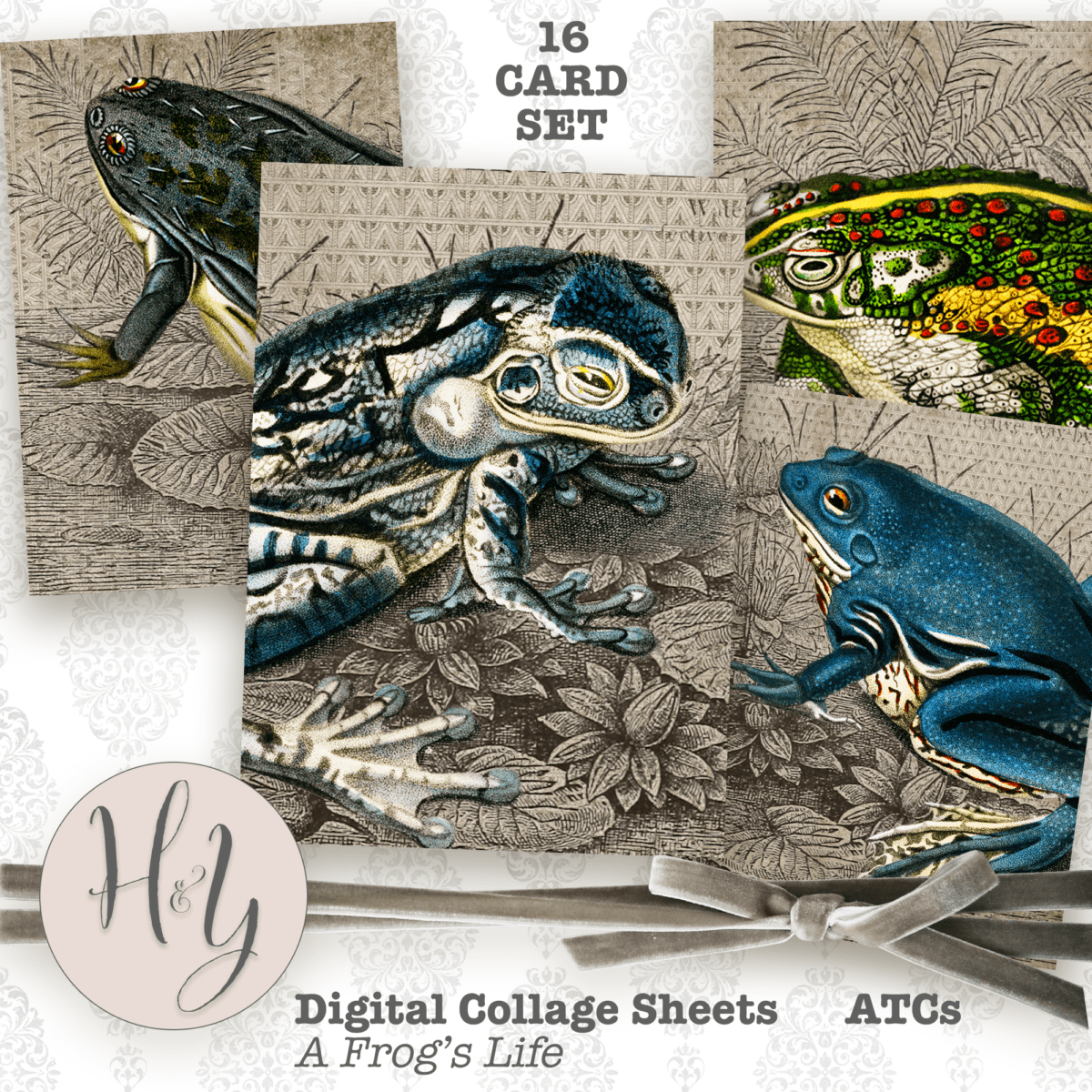 FRIDAY FREEBIE: Spring Roses - Hither and Yon Studio