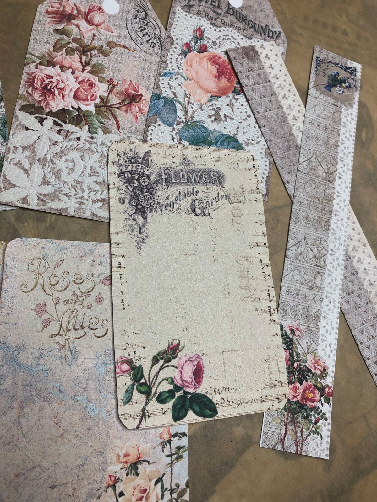 FRIDAY FREEBIE: Spring Roses - Hither and Yon Studio