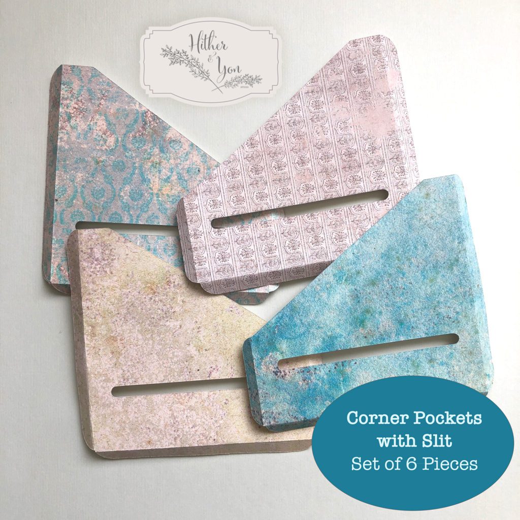 Corner Pockets for Junk Journals (6) - Hither and Yon Studio