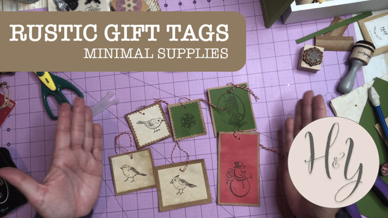 Rustic Gift Tags Tutorial