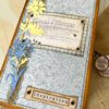 Handmade Blue Folio