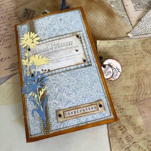 Handmade Blue Folio