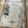 Handmade Blue Folio