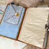 Handmade Blue Folio