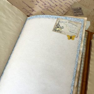 Handmade Blue Folio