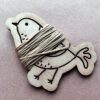 Embroidery floss holder