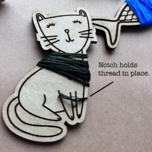 embroidery floss holders
