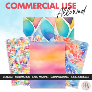 Paper Pack Watercolor Patterns