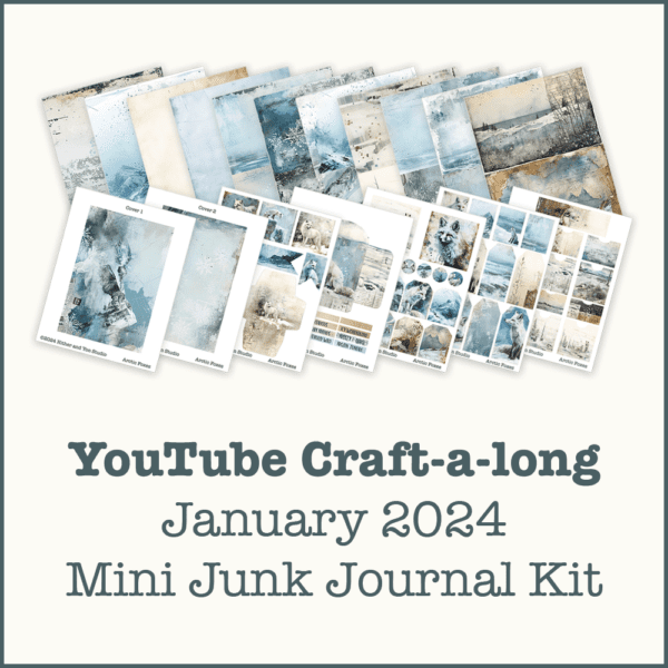 January Mini Junk Journal Kit