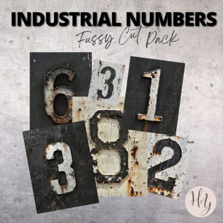 industrial enameled numbers product image