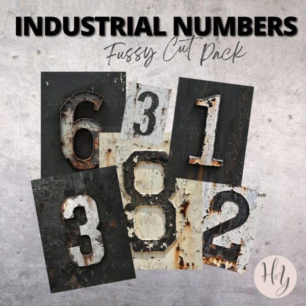 industrial enameled numbers product image