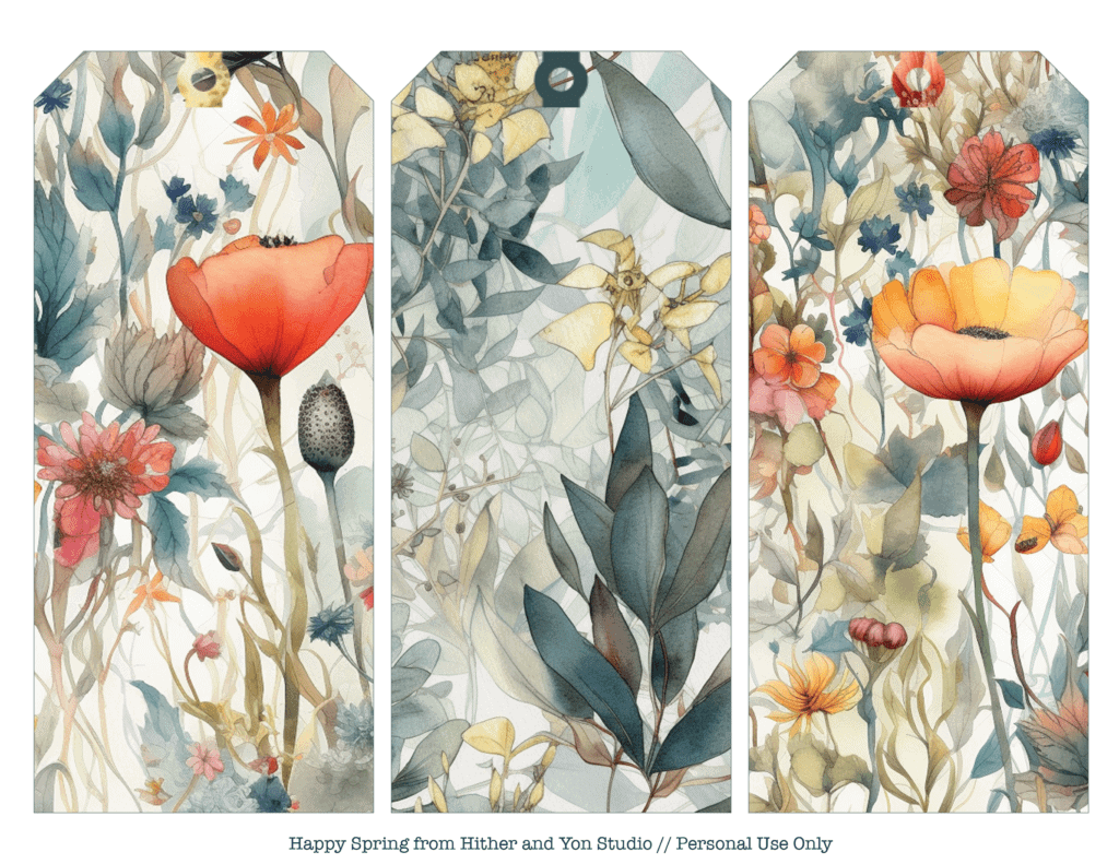 Happy Spring! A fun freebie to celebrate - Hither and Yon Studio