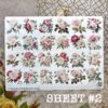 Stickers Full Sheet "Vintage Roses" - Image 3