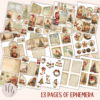 Rustic Christmas Junk Journal Kit - Image 3