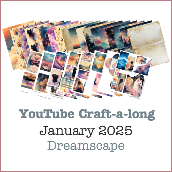 Image for January 2025 Craft-along Dreamscape Kit Hither and Yon Studio