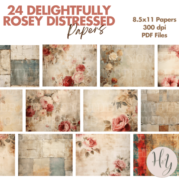 Just a Wallflower Paper Pack - PRINT AND SHIP - Image 4