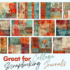 Digital Paper Pack - Tangerine Dreams - Image 2