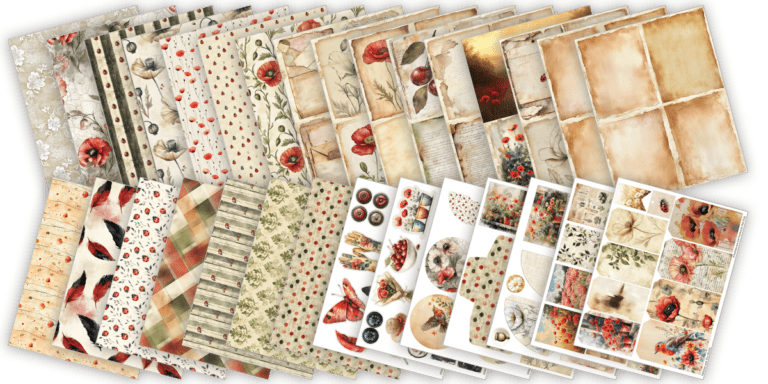 Image of May Mini Junk Journal Kit