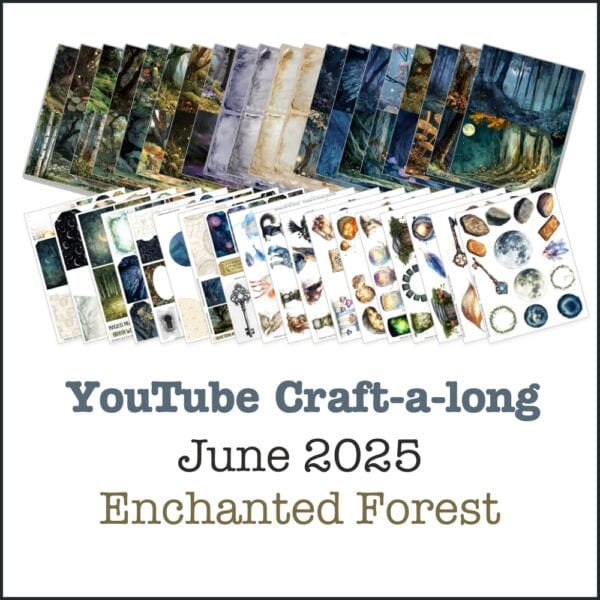 YouTube Craft-a-long June 2025 Enchanted Forest