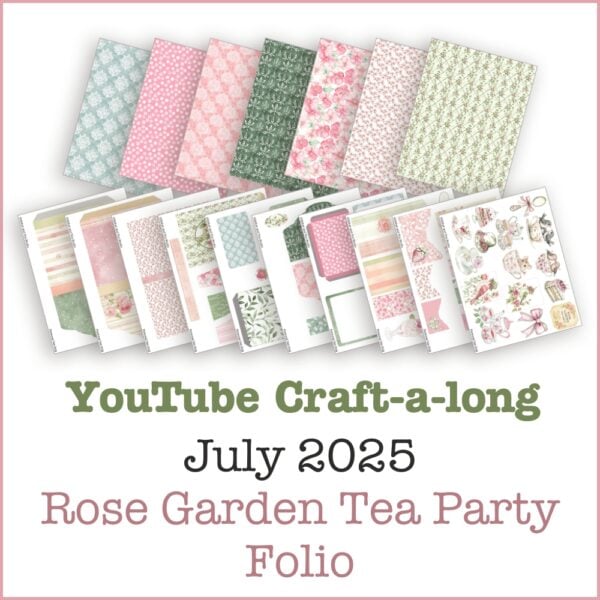 Rose Garden Tea Party Folio Kit Image