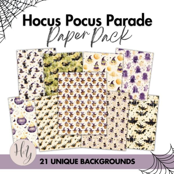 Hocus Pocus Parade Digital Paper Pack