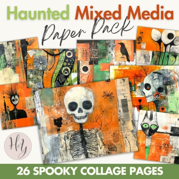 Haunted Mixed Media Papers Shop Image