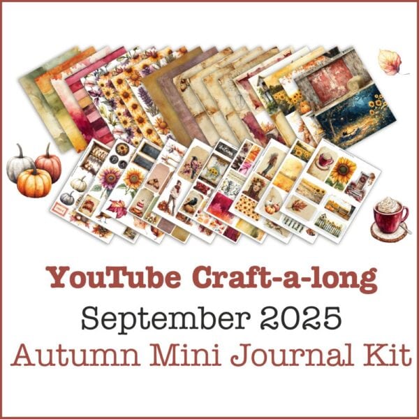 September 2025 Mini Autumn Junk Journal Kit