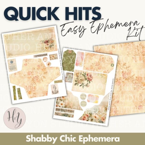 junk journal digitals