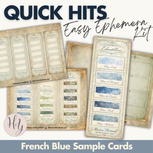 Quick Hits French Sample Cards