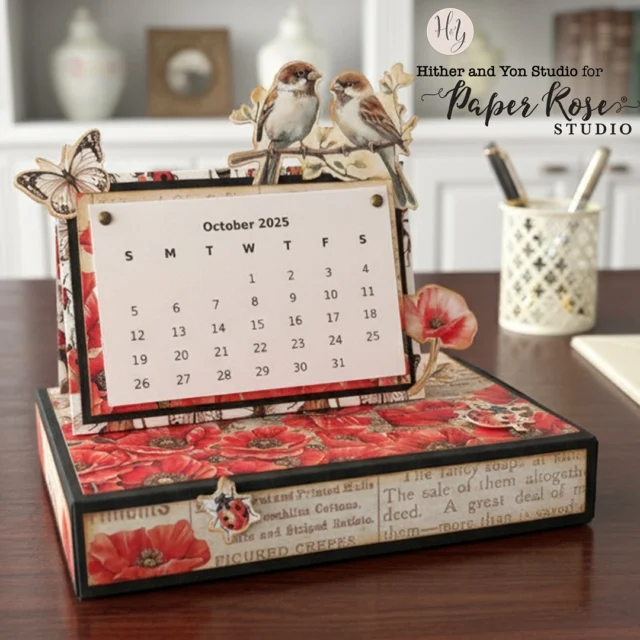 🌿✨ My September Makes for Paper Rose Studio ✨🌿

This month I had the absolute joy of creating two special projects for the Paper Rose Studio Design Team—and they couldn’t be more different in style, but both brought me so much happiness to make!

📅 First up: a standing desktop calendar with a built-in drawer, designed to hold cards, notes, or little bits of everyday paper joy. I loved bringing this functional piece to life with soft florals, vintage script, and a peaceful pair of sparrows.

🎄 Next: a festive mini Christmas album, filled with flips, pockets, and room for all the cozy little memories of the season. It’s compact, interactive, and full of charm—ready to be filled or gifted!

Both projects feature beautiful papers and die cuts from the always-inspiring Paper Rose Studio collections:

🌺 Poppy Garden
🎄Christmas Holly

Let me know in the comments which one you’d be most excited to make, or if you’re adding a project like this to your seasonal list!

Check the blog and the channel soon for tutorials!

#PaperRoseStudio #HitherAndYonStudio #JunkJournal #DeskCalendar #MiniAlbum #ChristmasCrafts #PapercraftingInspiration #DesignTeamProjects #paperrosestudiodesignteam2025 #minialbums #poppy #Christmascrafting2025 #contentcreatorsofinstagram #papercrafttutorials